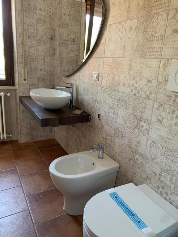 Łazienka w obiekcie Colle Veralli