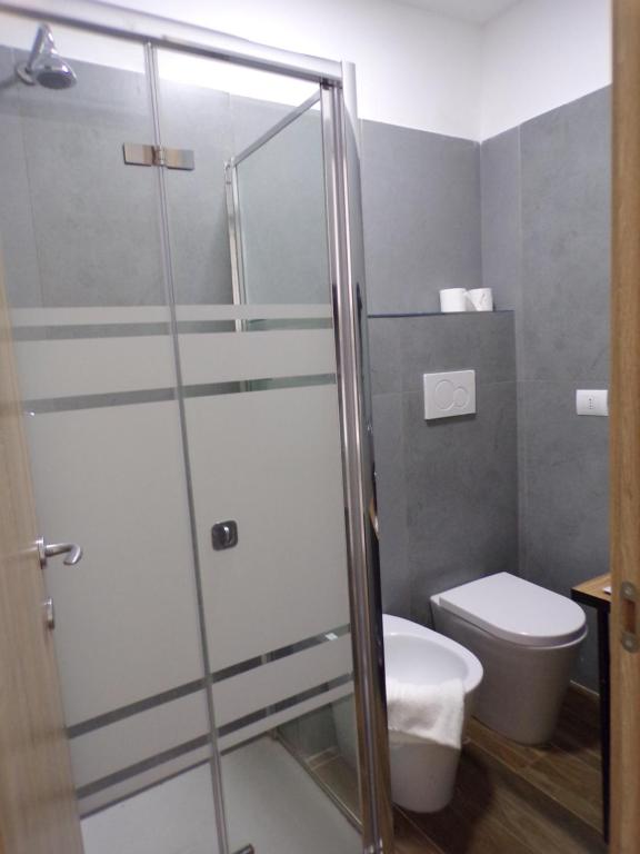 Kúpeľňa v ubytovaní Hotel Nord Est