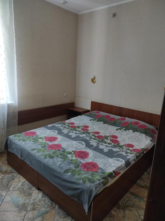Postel nebo postele na pokoji v ubytování Apart-otel'"Tsarskoe-selo"