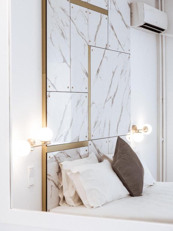 Posteľ alebo postele v izbe v ubytovaní Luxury 3BR Apartment in the Heart of the City