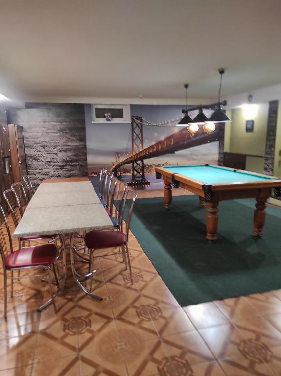 Biliár nebo kulečník v ubytování Apart-otel'"Tsarskoe-selo"