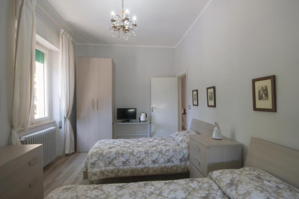 Łóżko lub łóżka w pokoju w obiekcie Appartamento Da Lucilla