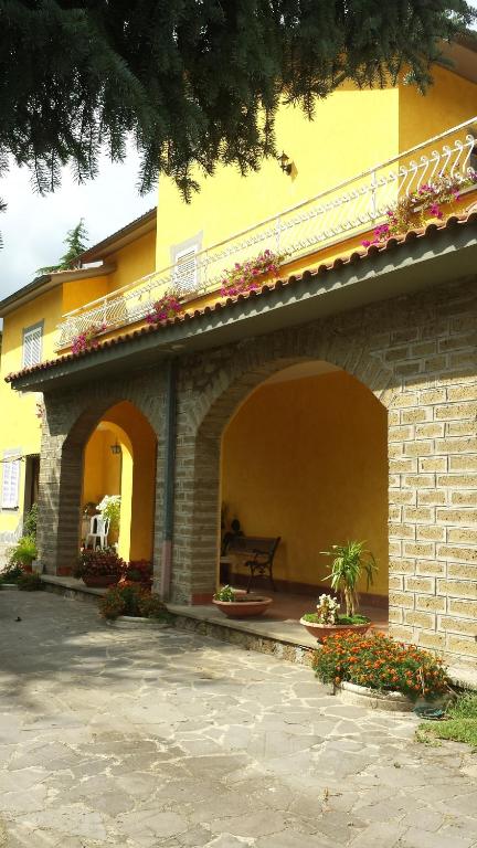 Budova, kde se bed and breakfast nachází