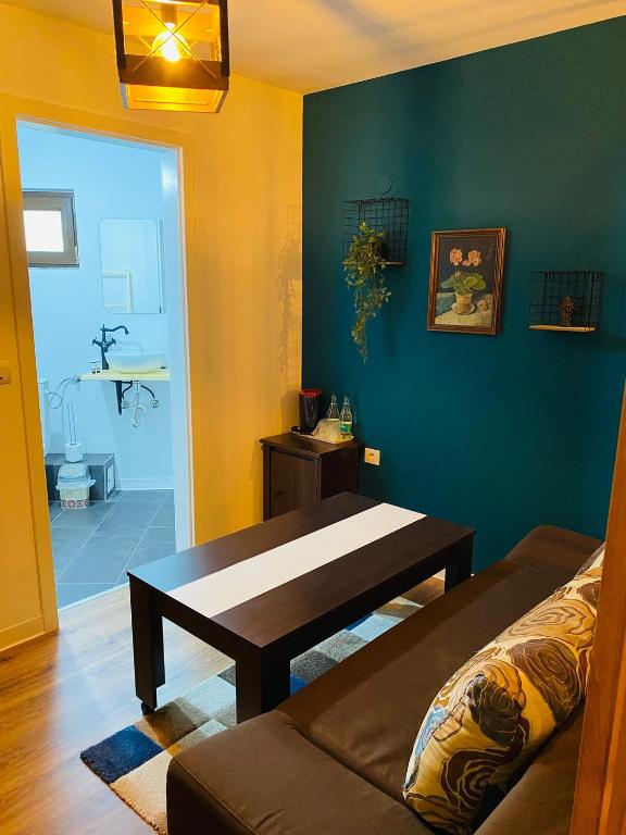 Posezení v ubytování Casa Veseliei