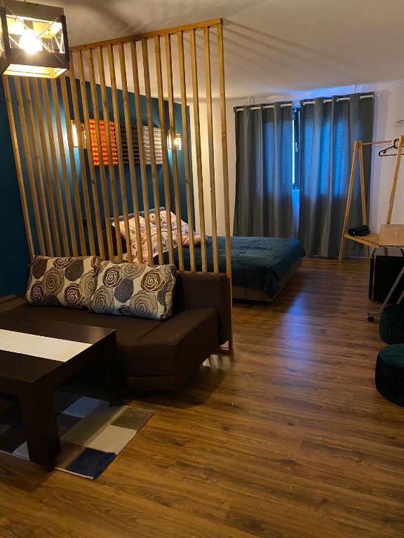 Postel nebo postele na pokoji v ubytování Casa Veseliei