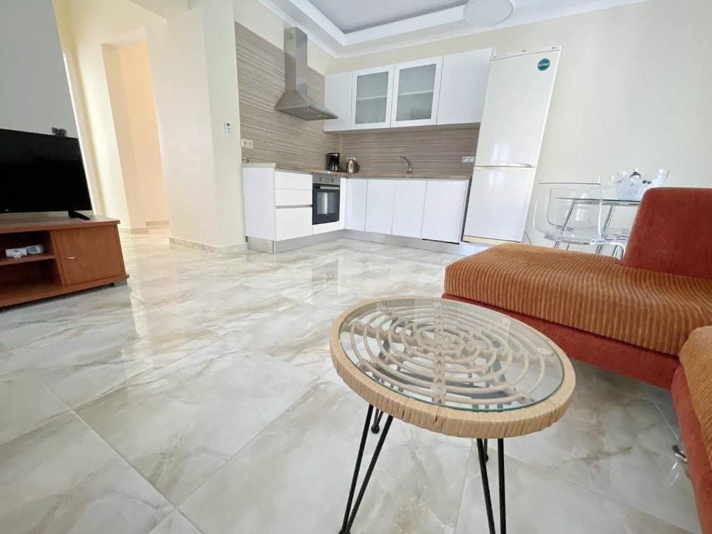 Kuchyň nebo kuchyňský kout v ubytování Magic Fourka Apartment