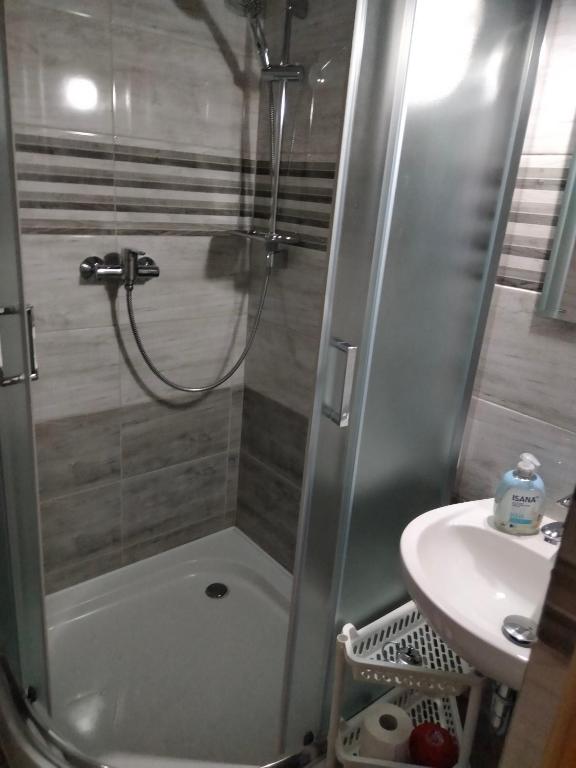 Kúpeľňa v ubytovaní Cichy Zakątek