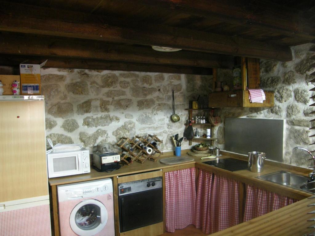 Kuchyň nebo kuchyňský kout v ubytování Posada del Dulce Sueño