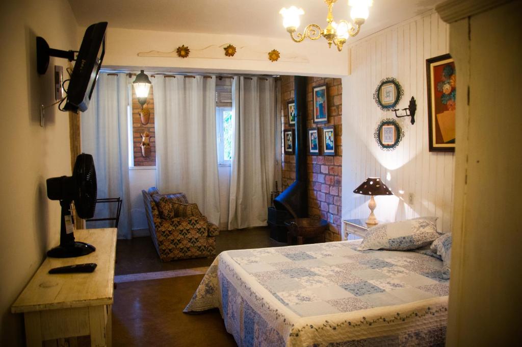 Pousada Xica da Silva - Two-Bedroom Apartment With Garden View