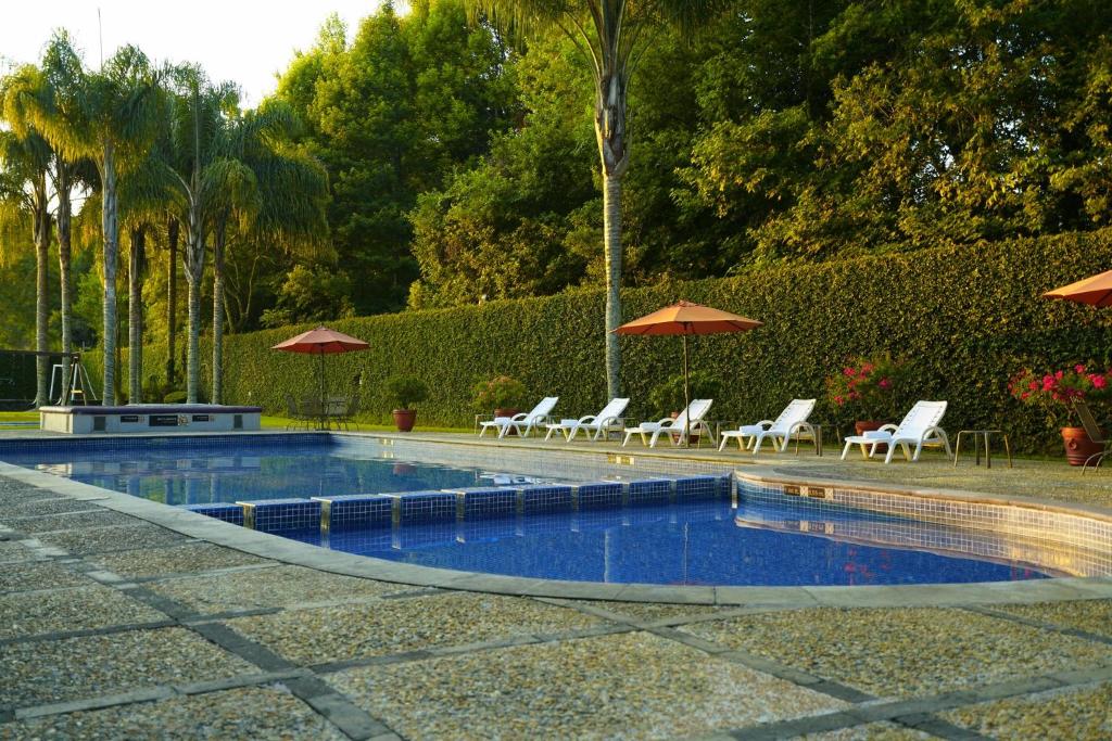 Bazén v ubytování Gamma by Fiesta Americ Xalapa Nubara nebo v jeho okolí