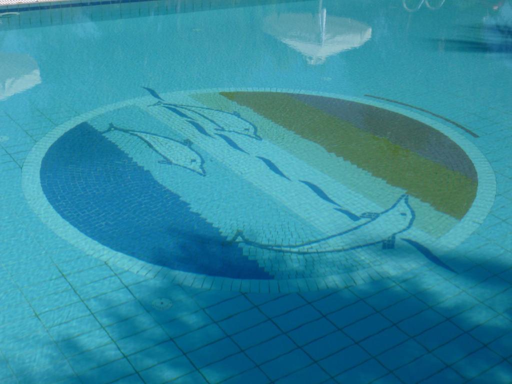 Bazén v ubytování Delfinia Hotel nebo v jeho okolí