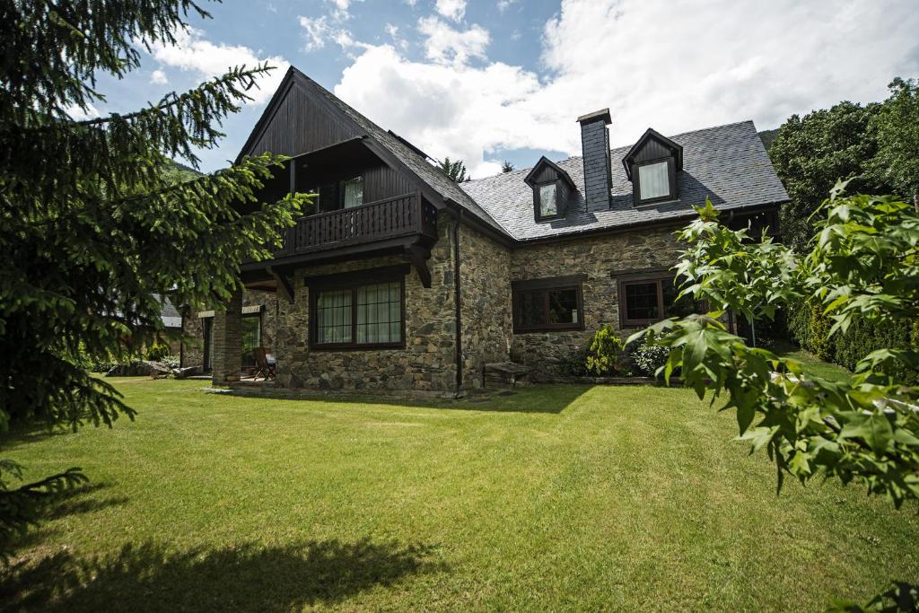 Vonkajšia záhrada v ubytovaní Chalet Casa Pepe Vielha