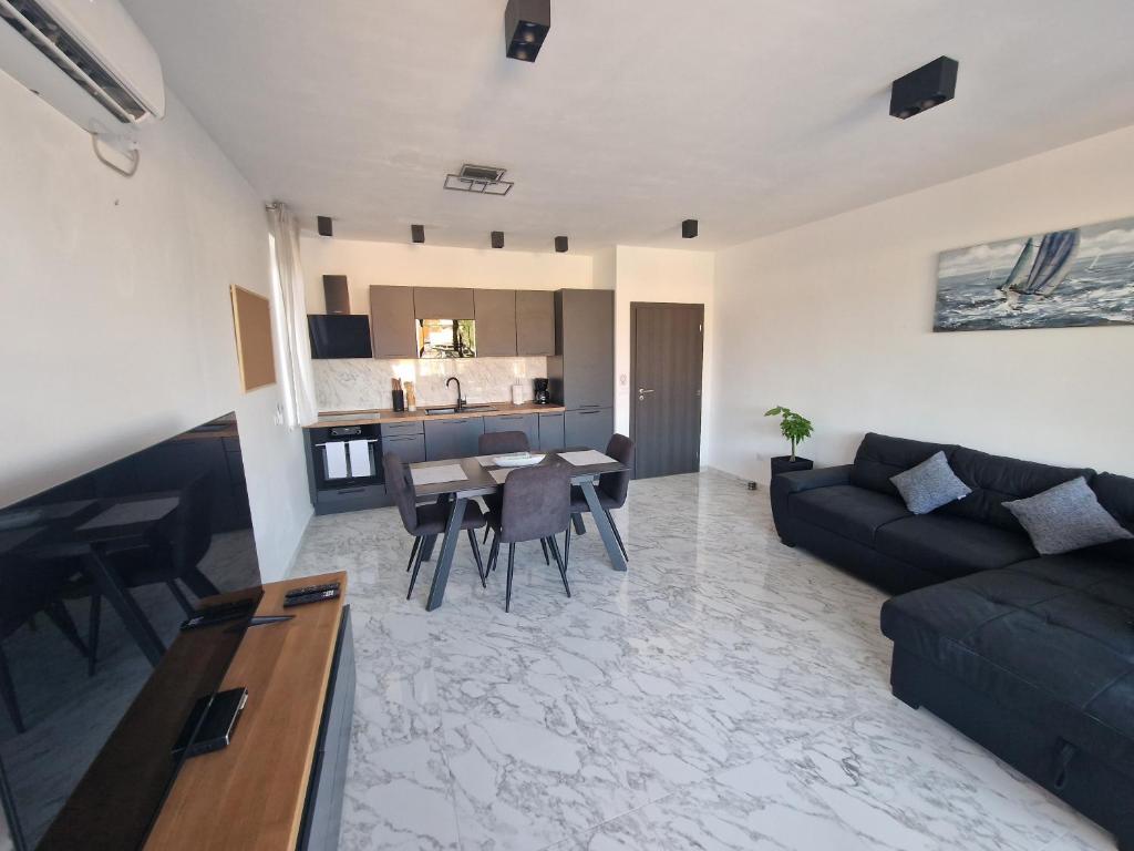 Posezení v ubytování Apartments Marebella