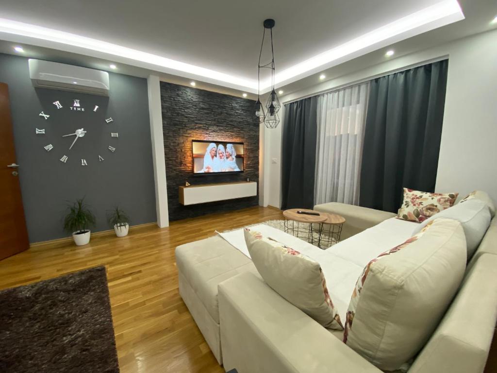 TV a/nebo společenská místnost v ubytování Belvedere