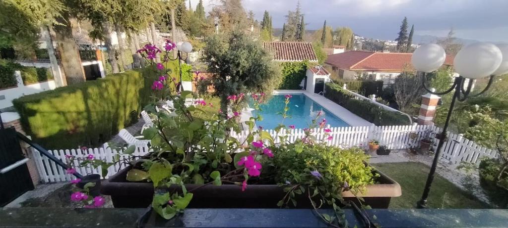 Poolen vid eller i närheten av CASa RURAL ROSAL