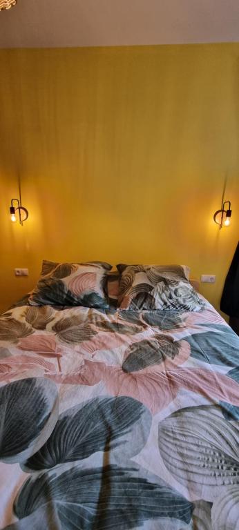 Postel nebo postele na pokoji v ubytování Kasa d'Vizin