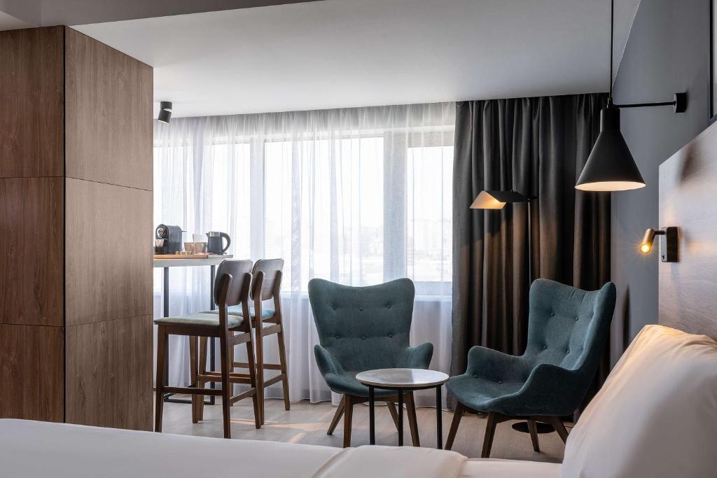 Posezení v ubytování Radisson Hotel Baku