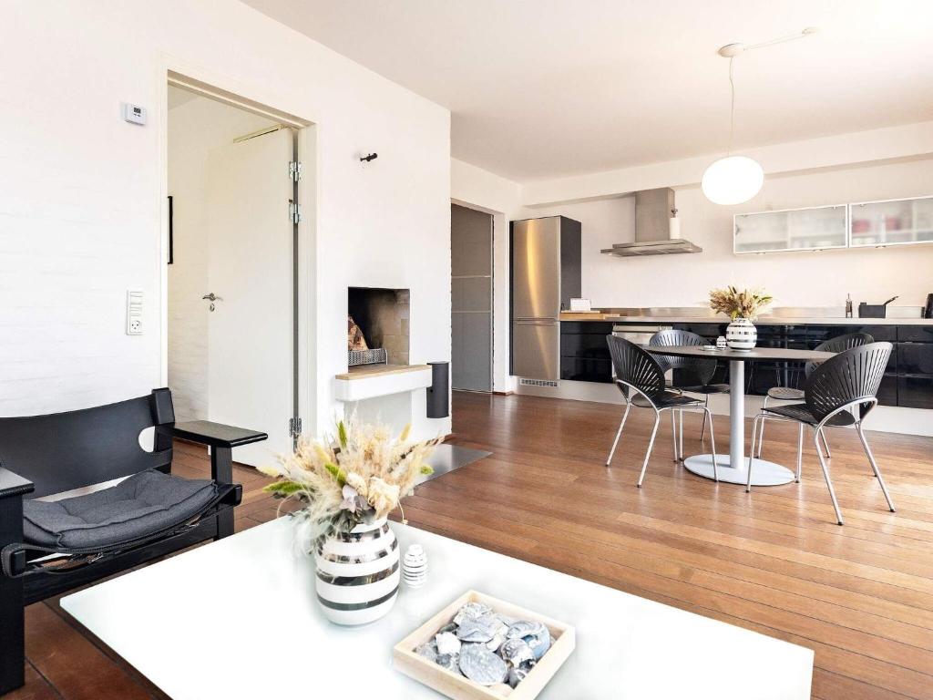 Kuchyň nebo kuchyňský kout v ubytování Apartment Skagen XV