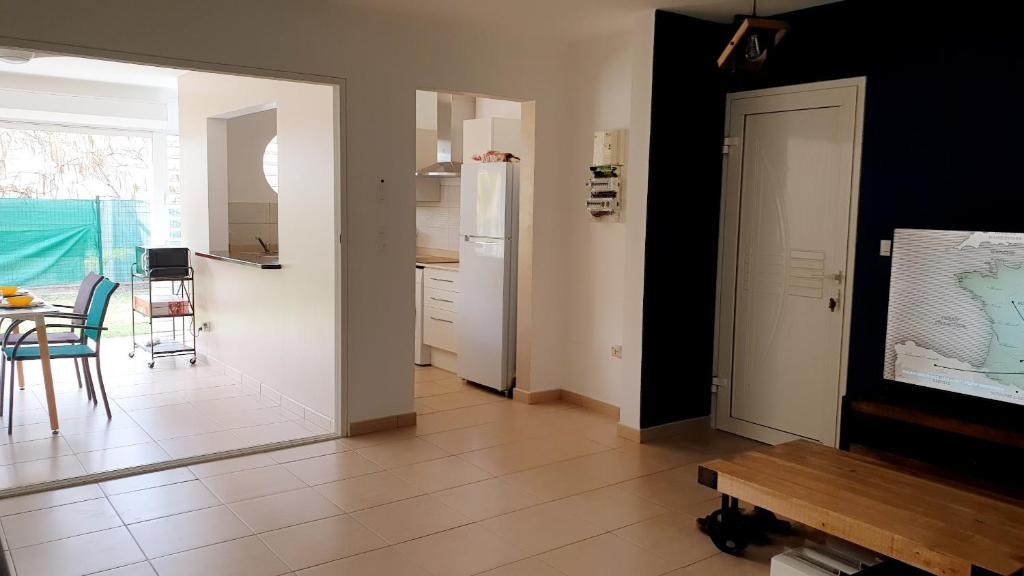 Kuchyň nebo kuchyňský kout v ubytování Ti'Krystal