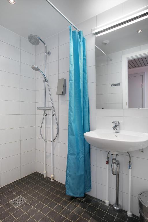 Koupelna v ubytování Hotel Copenhagen