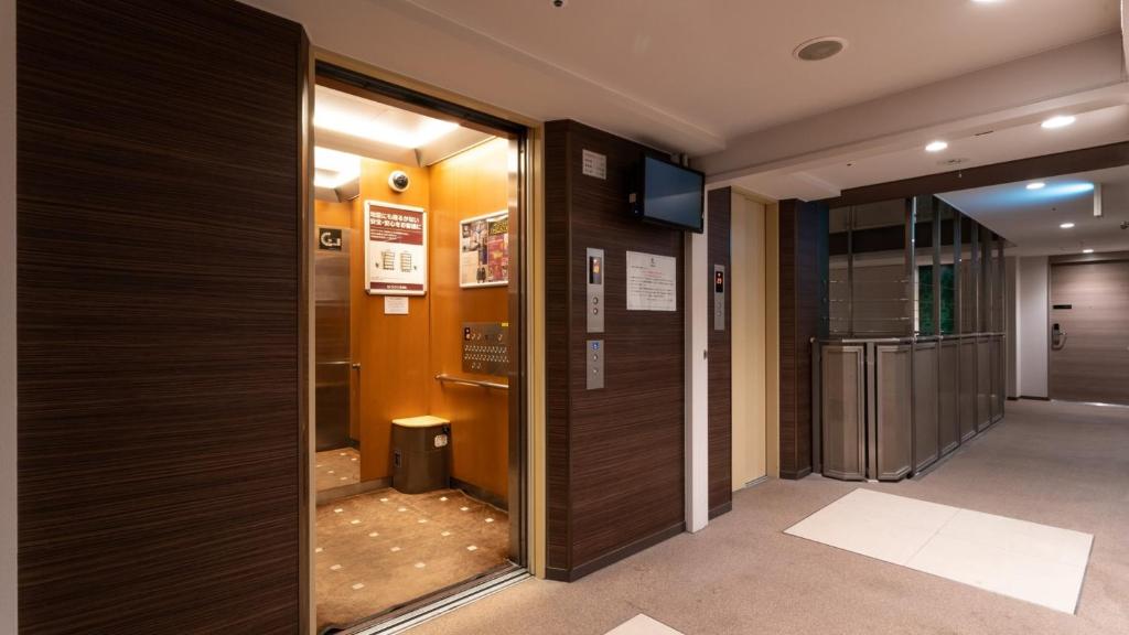 Koupelna v ubytování Via Inn Akihabara
