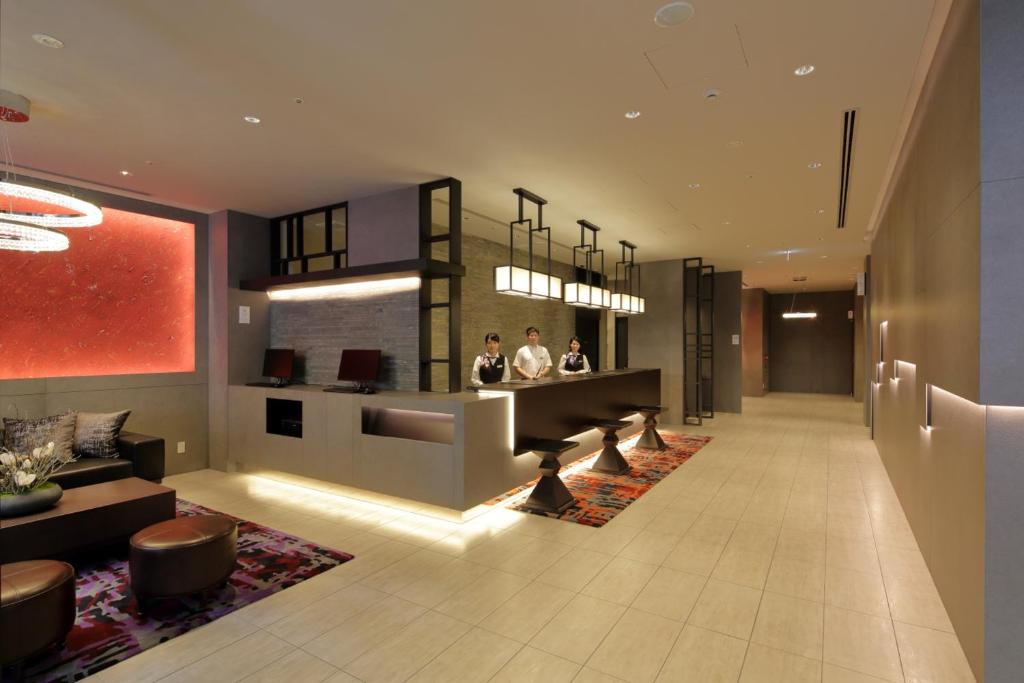 Posezení v ubytování Via Inn Umeda