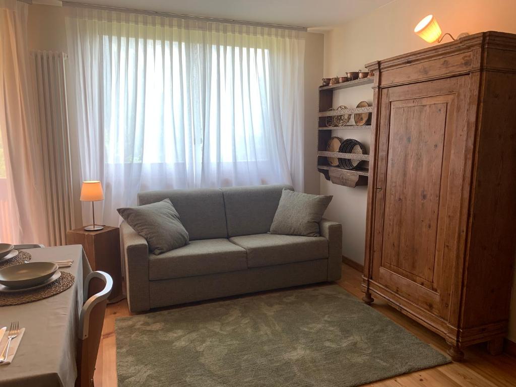Posezení v ubytování B&B Dolomiti