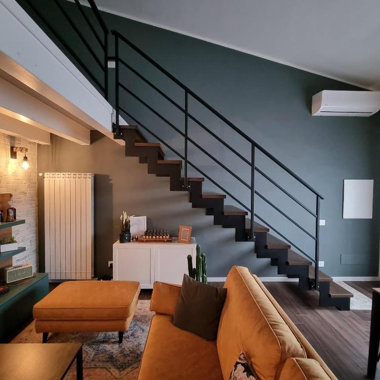 Posezení v ubytování 3 MURA rooms