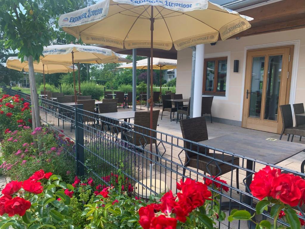Zahrada ubytování Hotel Heimfeld Restaurant Cafe
