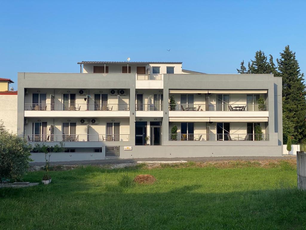 Budova, kde se apartmán nachází