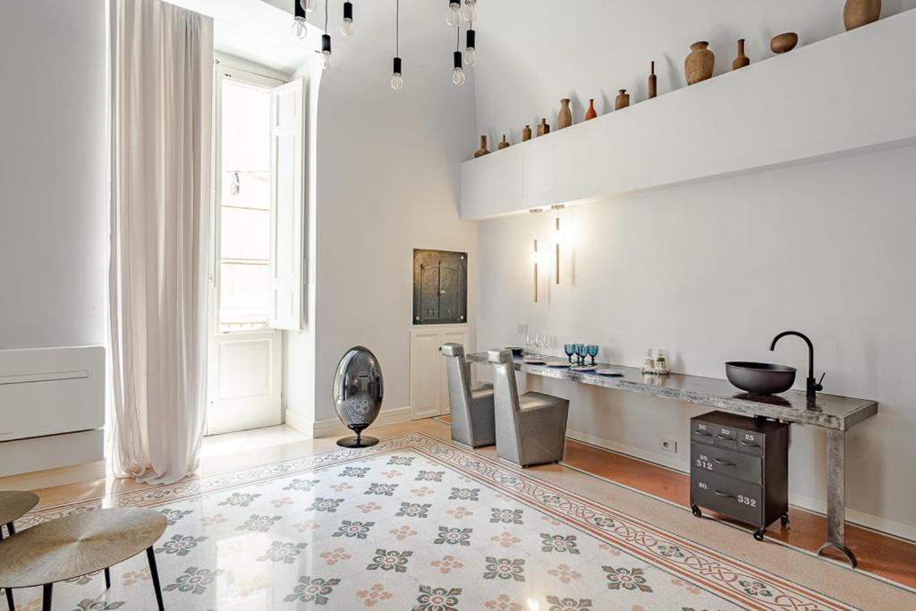 A kitchen or kitchenette at Dimora Bormioli