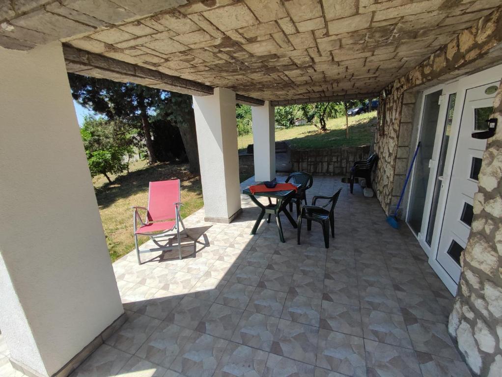 Patio nebo venkovní prostory v ubytování Miličin konak