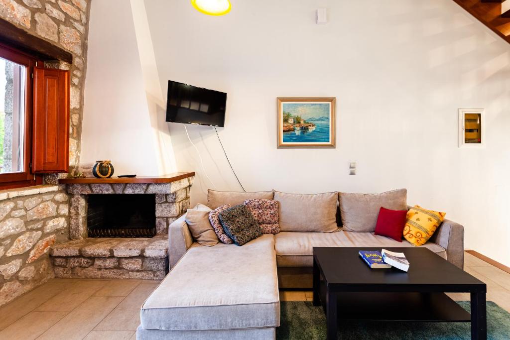Posezení v ubytování Seaside Dukes Villas