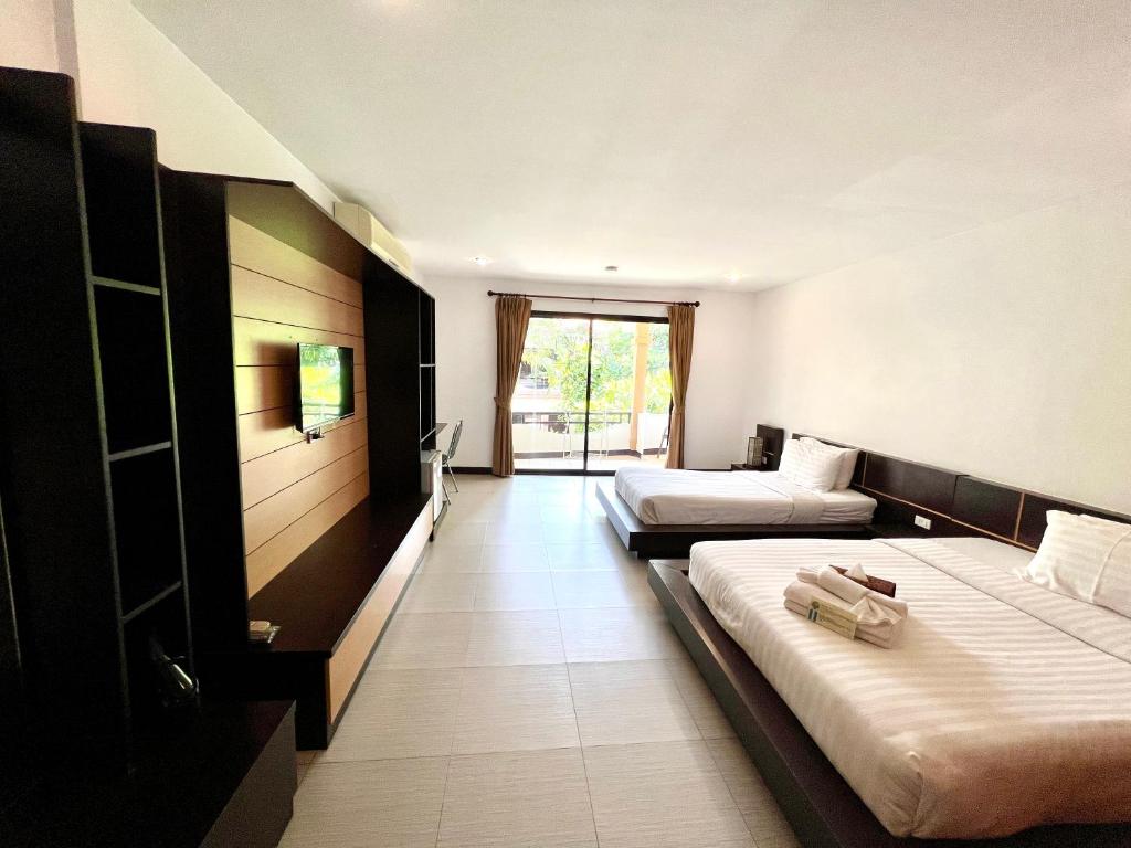 Hotel La Villa Khon Kaen - Grand Deluxe Twin Room Con Terraza Privada