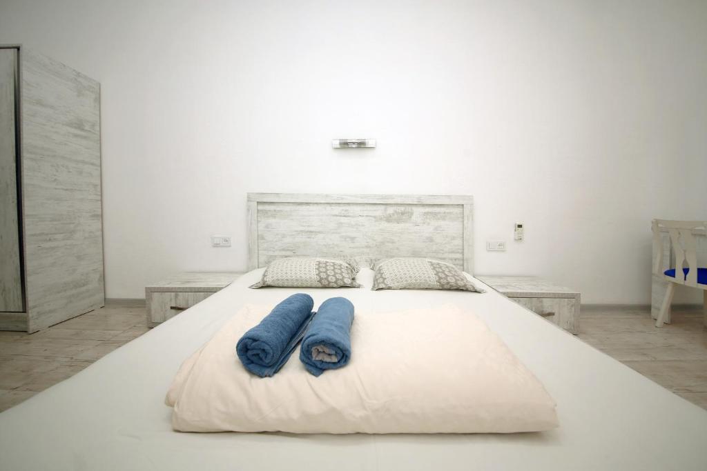 Postel nebo postele na pokoji v ubytování Hostel Mandaria