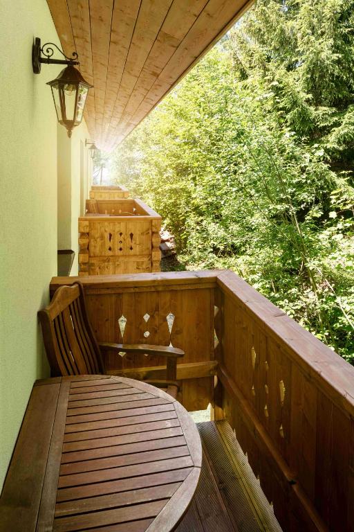 Balkón nebo terasa v ubytování Wellness aparthotel Martiňák