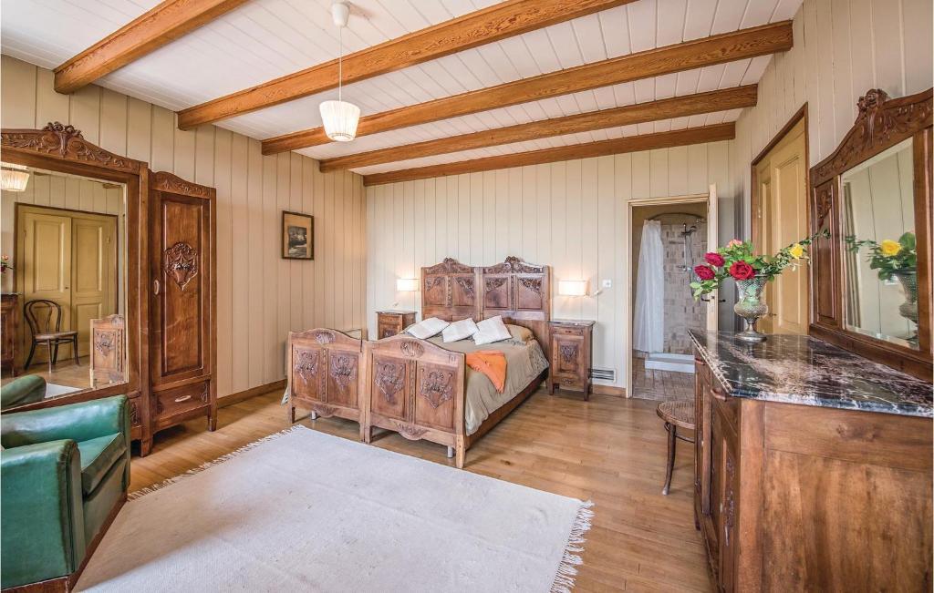 Postel nebo postele na pokoji v ubytování Villa Osvalda