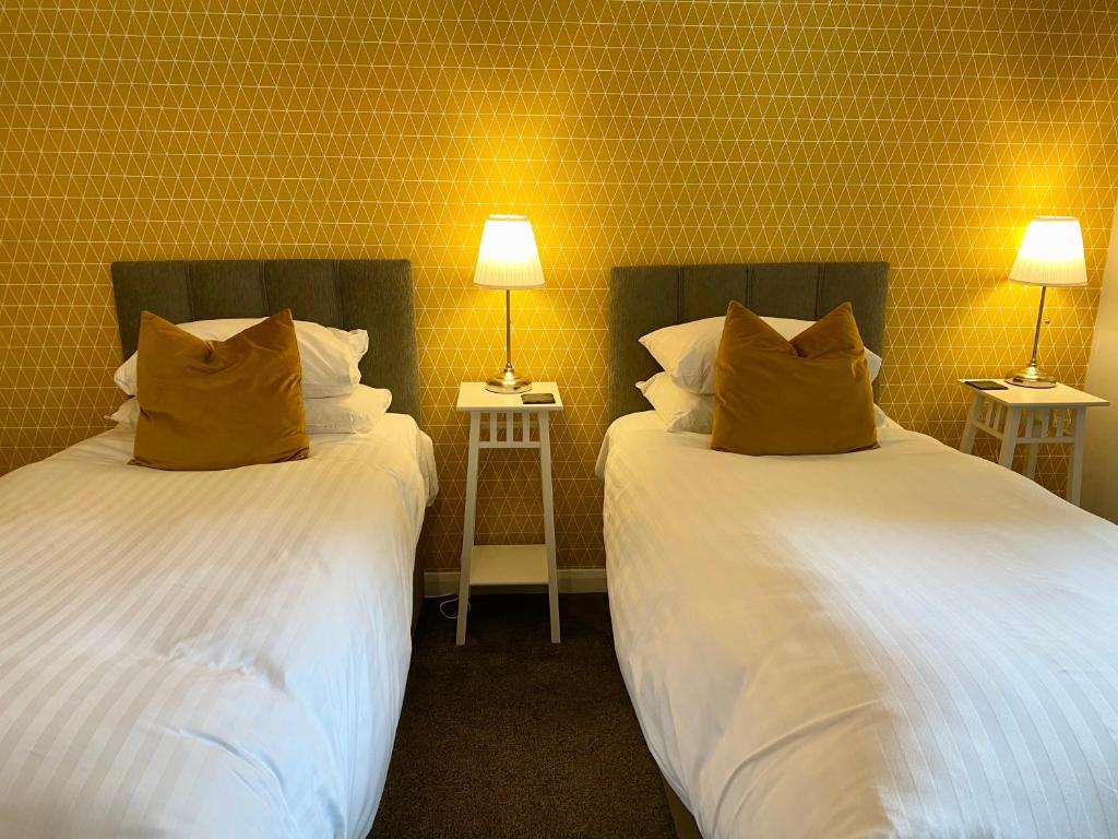 Ein Bett oder Betten in einem Zimmer der Unterkunft Barriemore Oban
