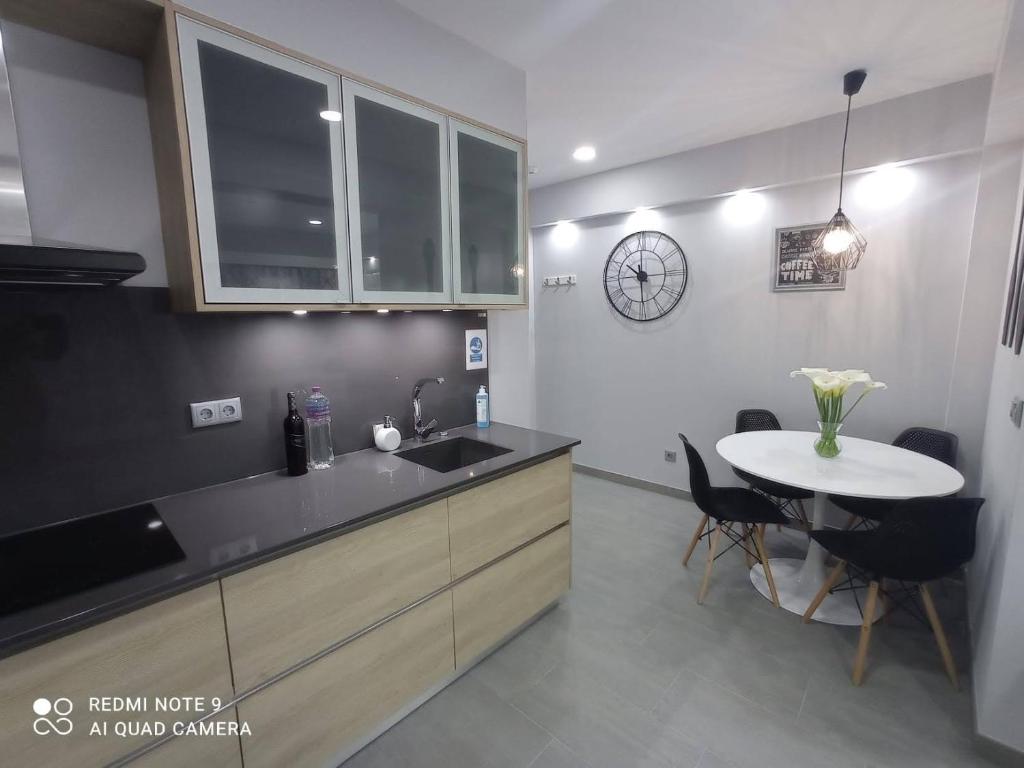 Kuchyň nebo kuchyňský kout v ubytování Casa Rua Velha