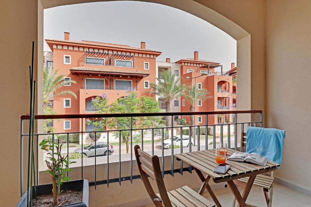 Balkón nebo terasa v ubytování Andiamo Apartment