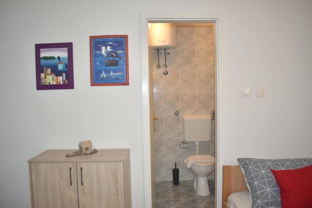 Koupelna v ubytování Twin Love Apartment
