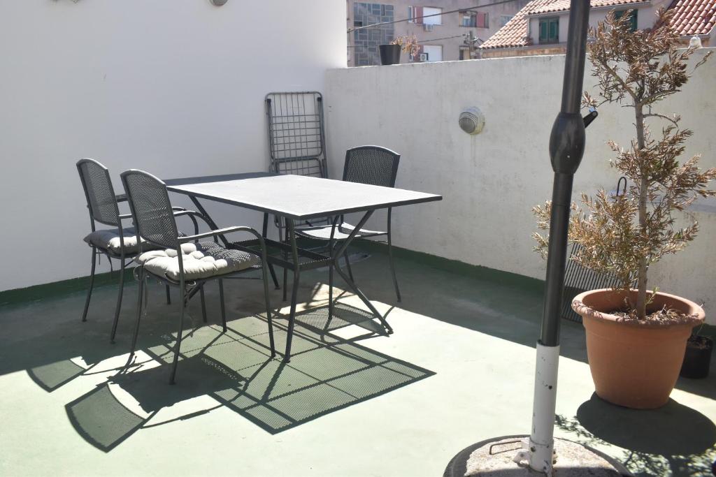 Balkón nebo terasa v ubytování Twin Love Apartment