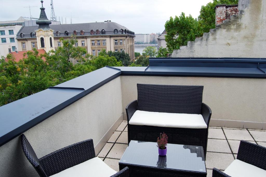 Balkón nebo terasa v ubytování Hotel Regnum Residence