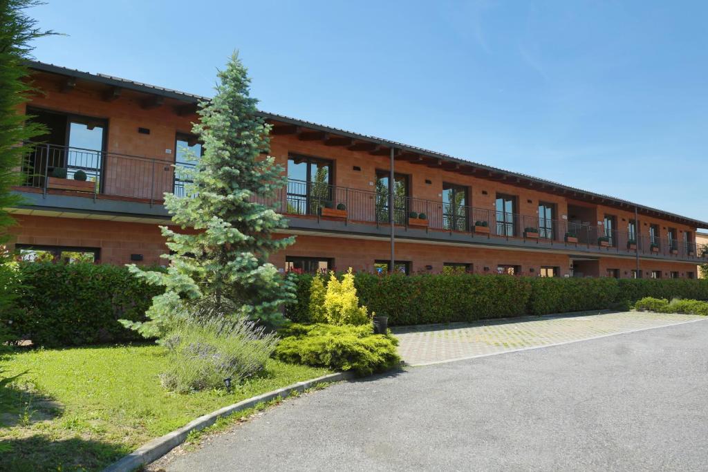 Budova, v ktorej sa hotel nachádza