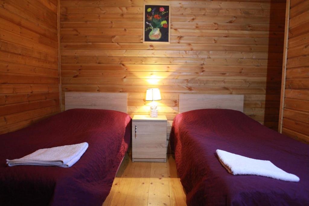 Postel nebo postele na pokoji v ubytování Cottage Woodside