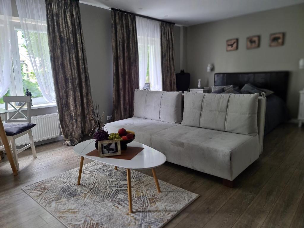 Χώρος καθιστικού στο West coast apartments