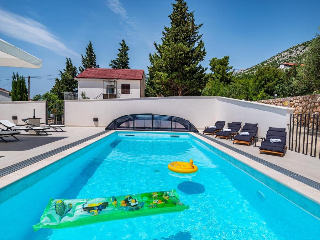 Apartments Prkačin - Estudio Con Balcón Y Vista Al Mar
