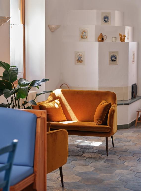 Część wypoczynkowa w obiekcie Hotel Bed & Bike Ledro