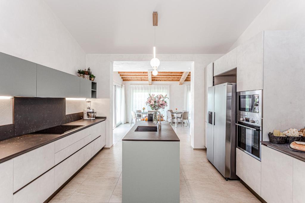 Kuchyň nebo kuchyňský kout v ubytování I Delfini - Natural B&B