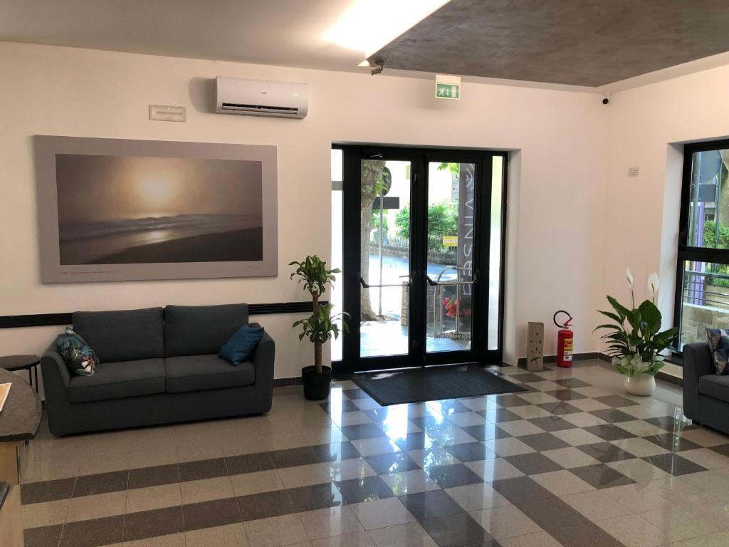 Posezení v ubytování Vinsea Hotel